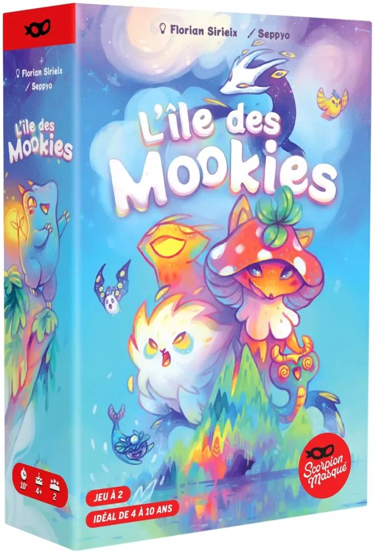 Boîte du jeu L’Île des Mookies