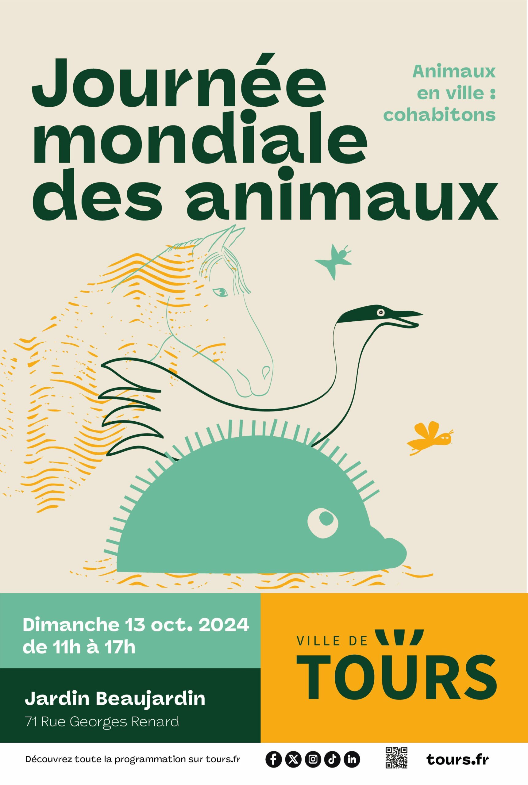 JOURNÉE MONDIALE DES ANIMAUX  — 11h00/17h00