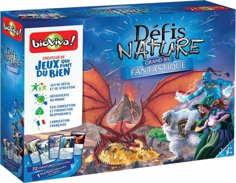 Boîte du jeu Défis Nature – Grand Jeu – Fantastique