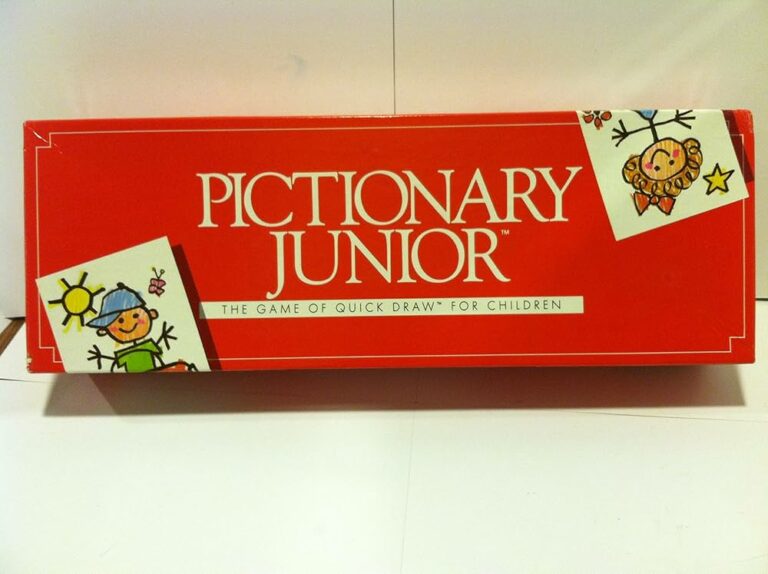 Boîte du jeu Pictionary Junior